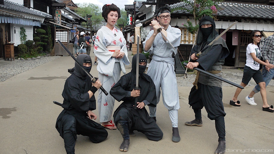 Experiencia ninja o samurái