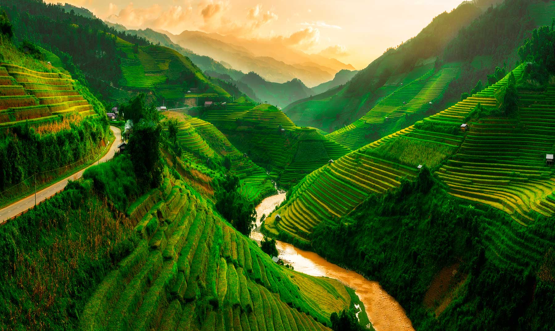 Vietnam, Camboya y Laos