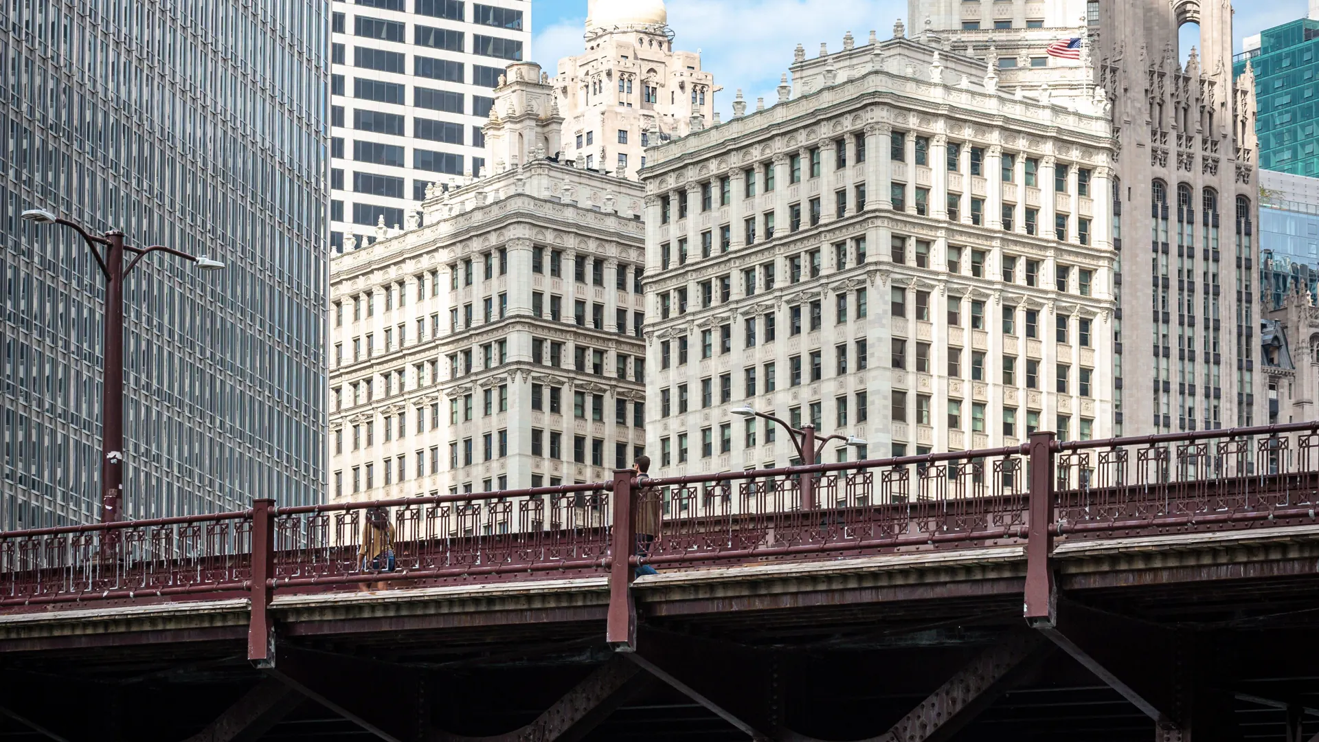 Arquitectura junto al Chicago River