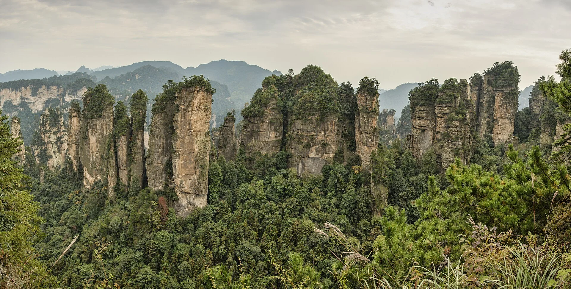 Zhangjiajie y Wulingyuan