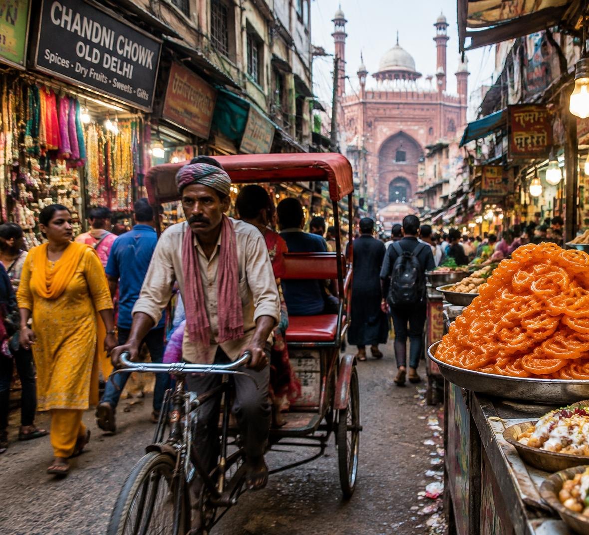 Ruta gastronómica por la Vieja Delhi
