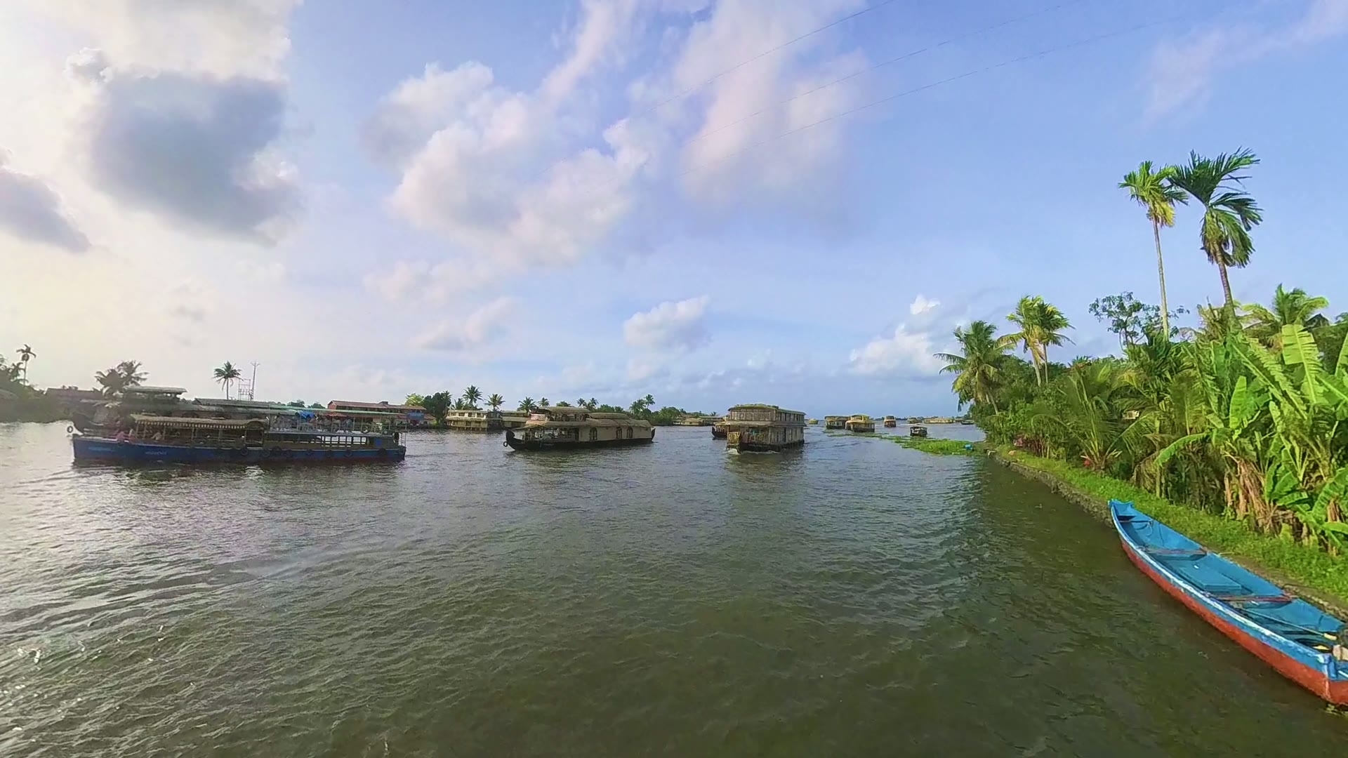 Backwaters de Kerala