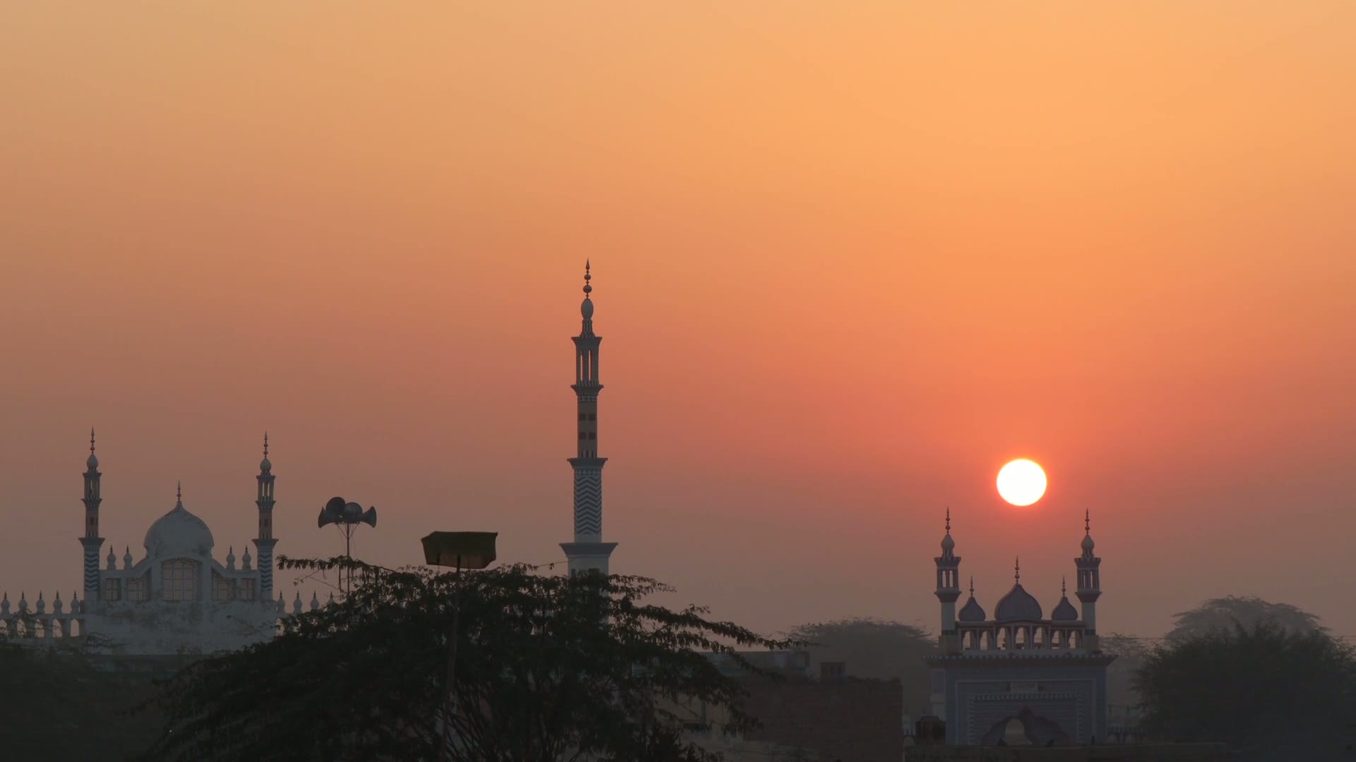 Amanecer en Agra