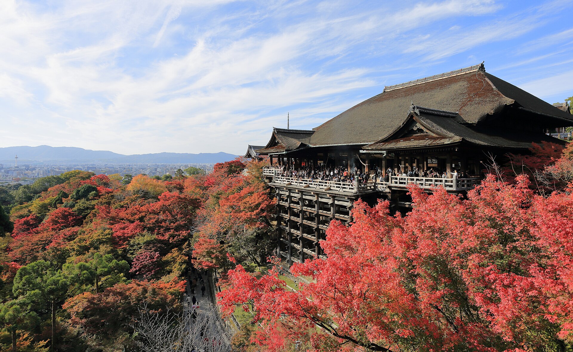 Kiyomizu-dera y callejuelas de Higashiyama