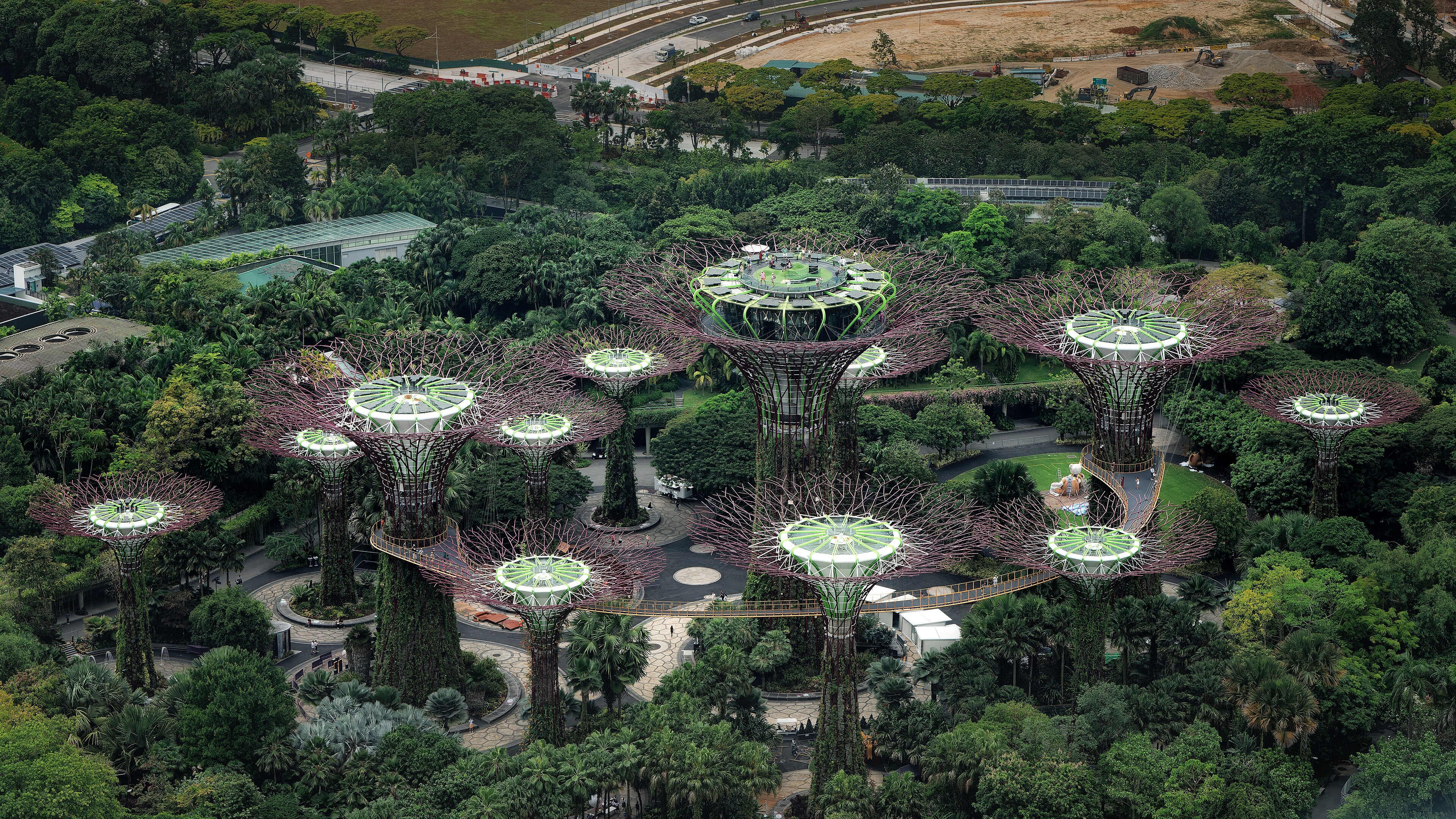 Gardens by the Bay y Supertrees