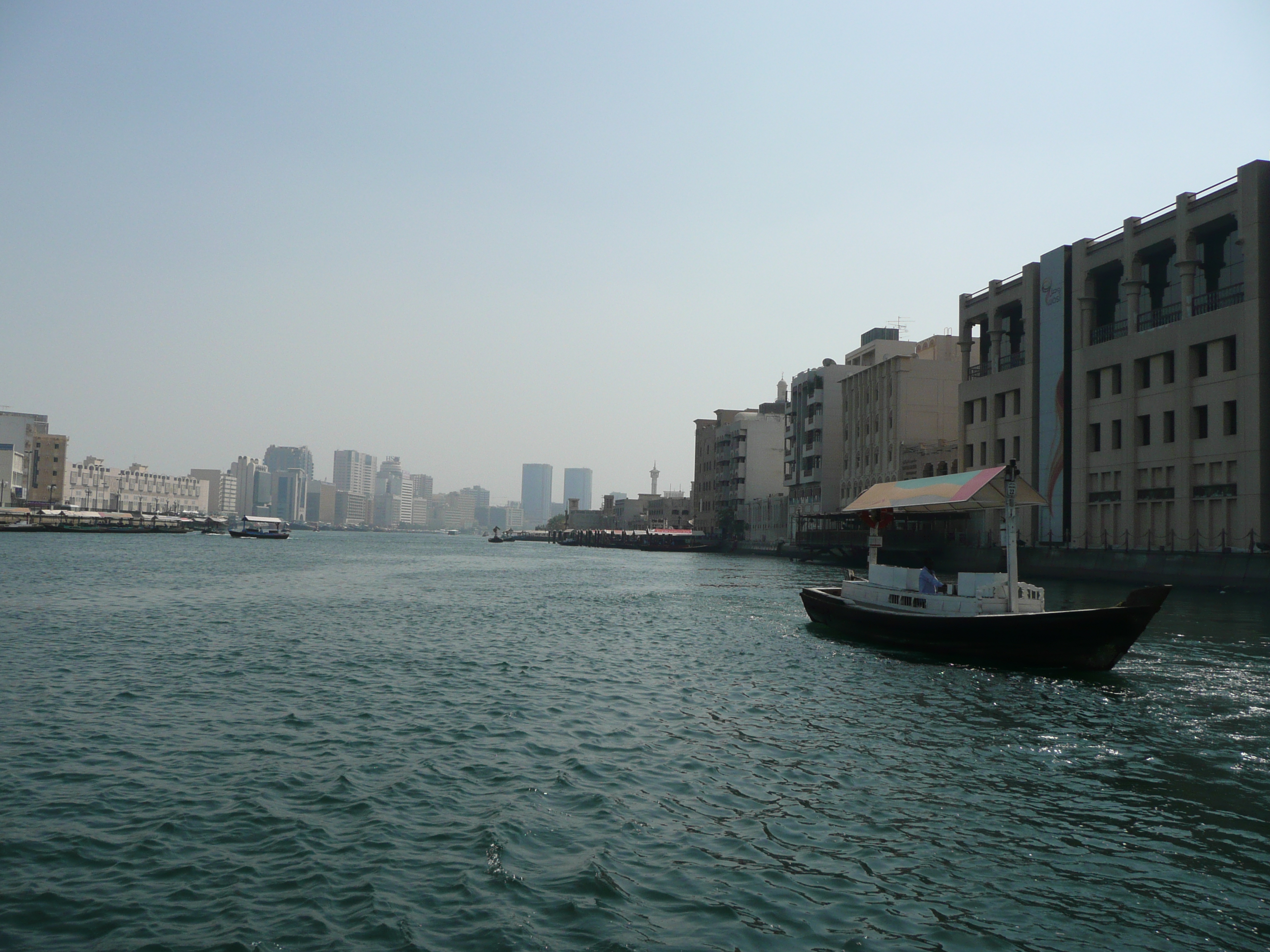Dubai Creek, zocos y abra