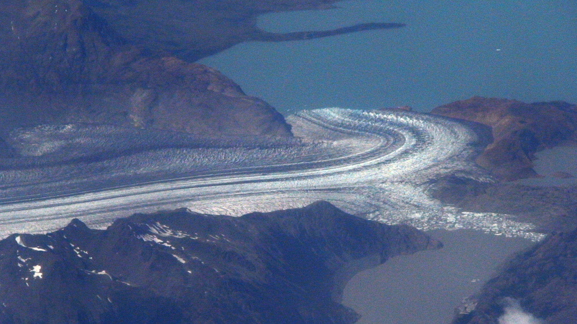 Navegación al glaciar Viedma