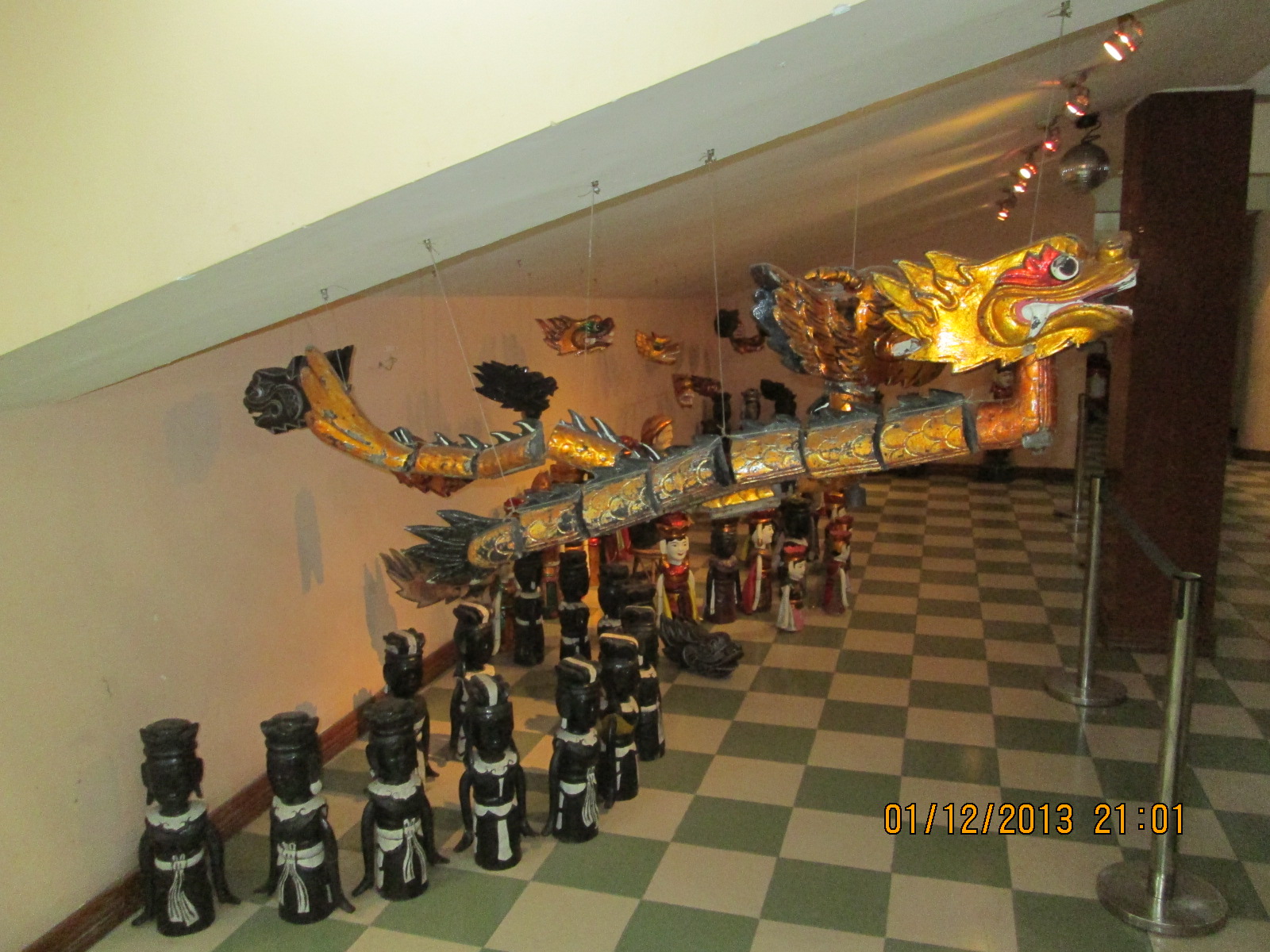 Teatro de marionetas sobre agua