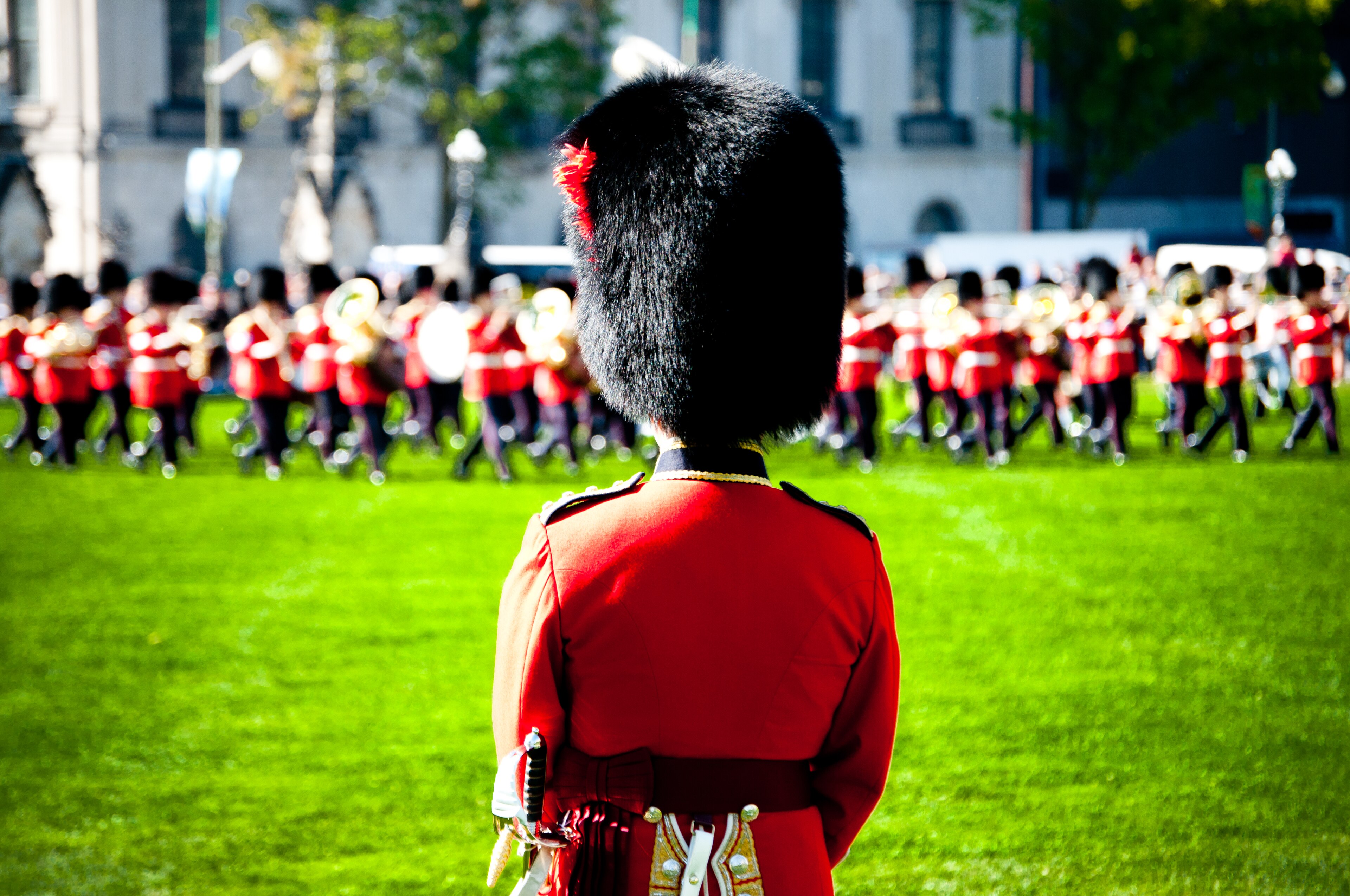 Cambio de guardia en Parliament Hill