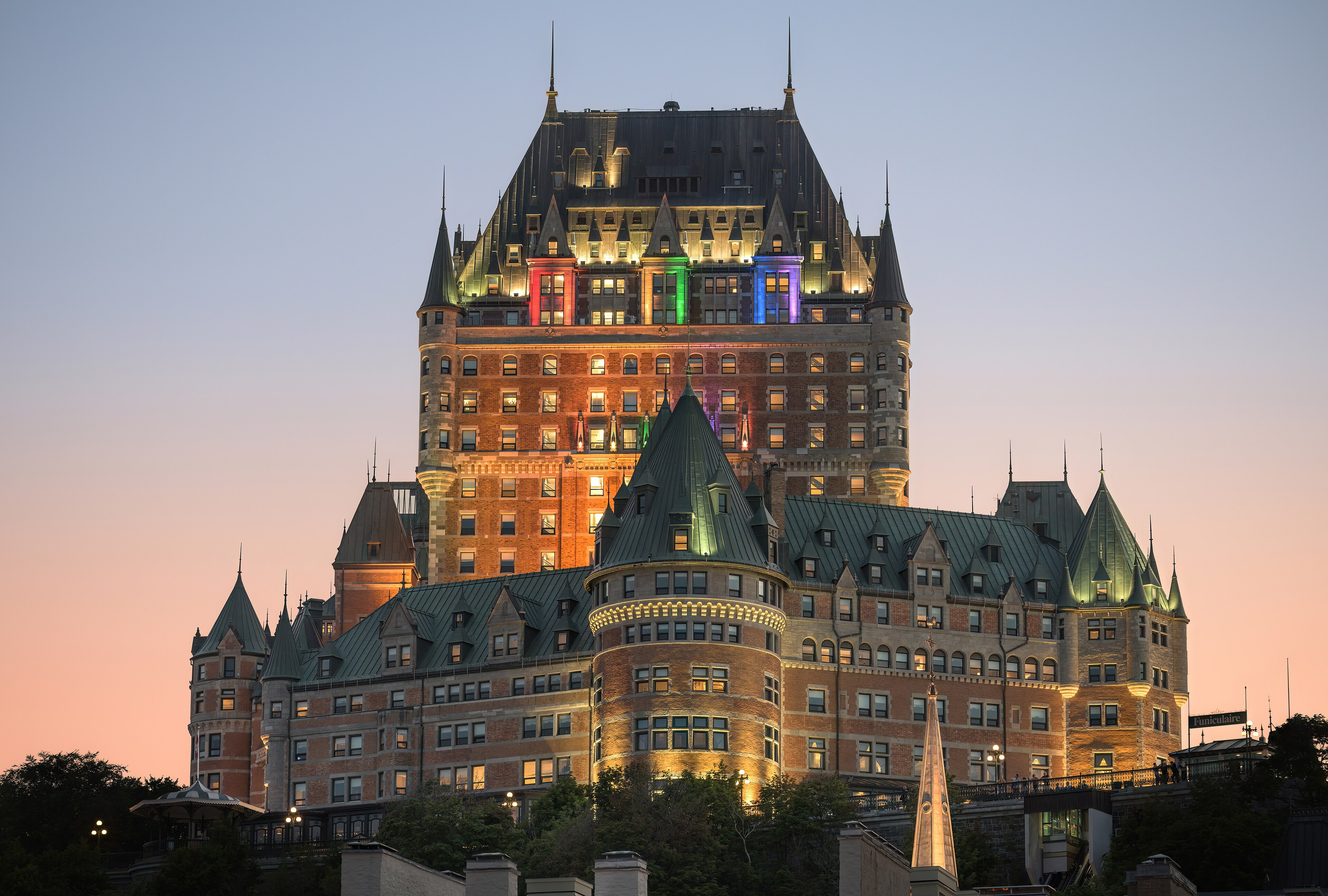 Viejo Québec y Château Frontenac